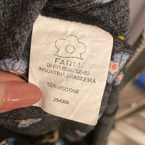 Farm Rio Elegant Black Patterned Maxi Skirt size XS - Picture 9 of 9